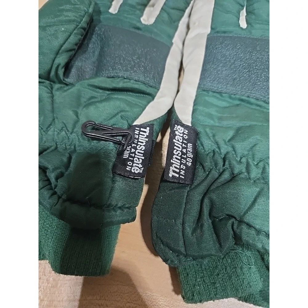 Michigan‎ State Spartans Knit Pom Cap Beanie Thinsulate Gloves